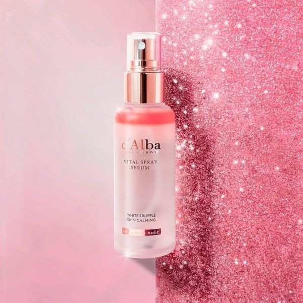 Tinh Chất Dưỡng d'Alba White Truffle Vital Spray Serum (Hồng - Da Dầu)