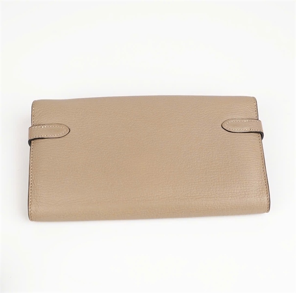 Ví Hermes Kelly màu nude (HC) +