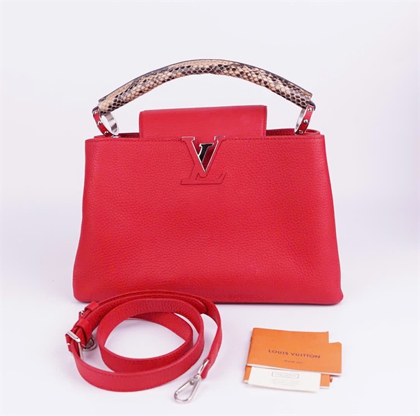 Túi LV capu đỏ (HC) +