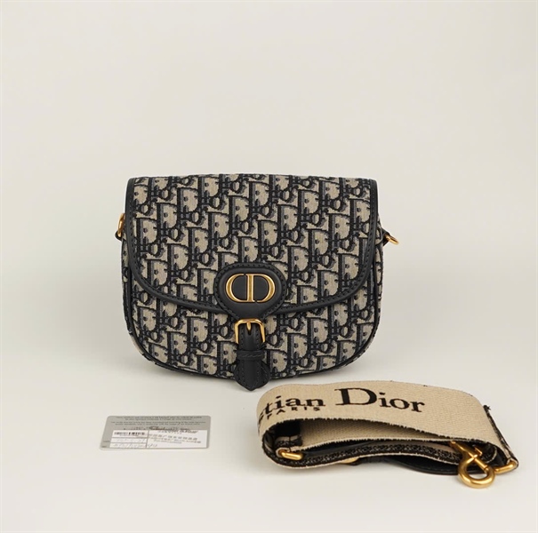 Túi Dior Bobby xanh xám 01-RU-0230 (HC) +