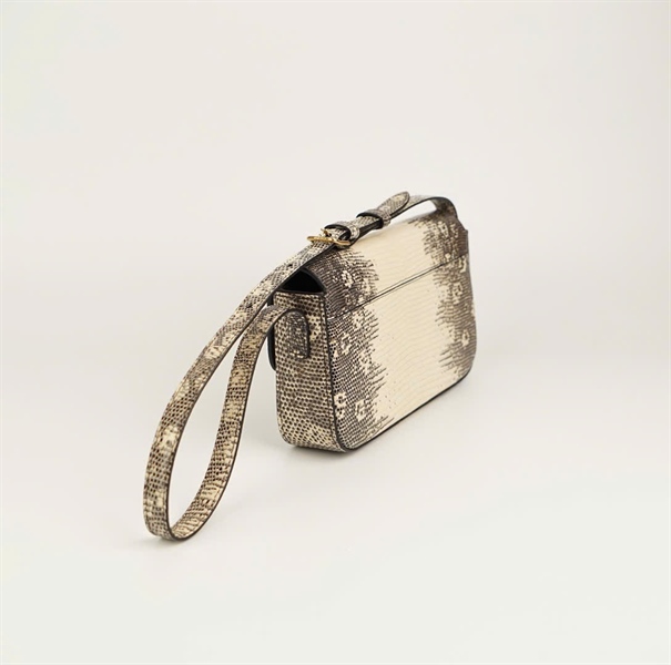 Túi Celine Trompie da trăn khóa vàng (W-CU-2282) (HC) +