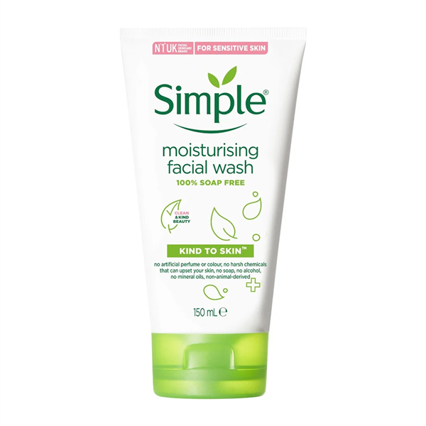 Sữa Rửa Mặt Simple Moisturising Facial Wash 150ml