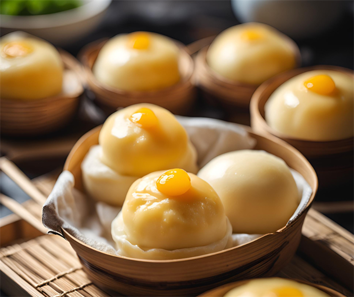 Bánh Bao Kim Sa 240g/6 cái