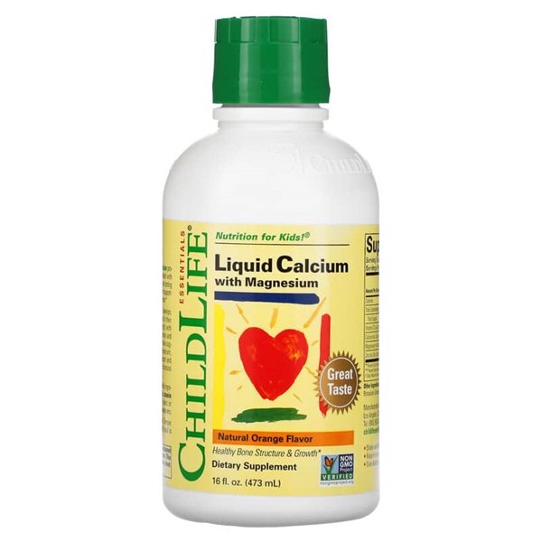 Childlife Liquid Calcium and Magensium Orange (Lọ 473 ml)