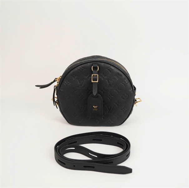 Túi LV Boite Chapeau đen size 22 (BQ) KG+