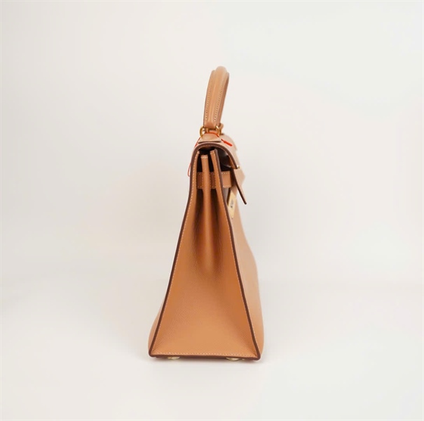 Túi Hermes nâu nhạt size 33 (BQ) KG+