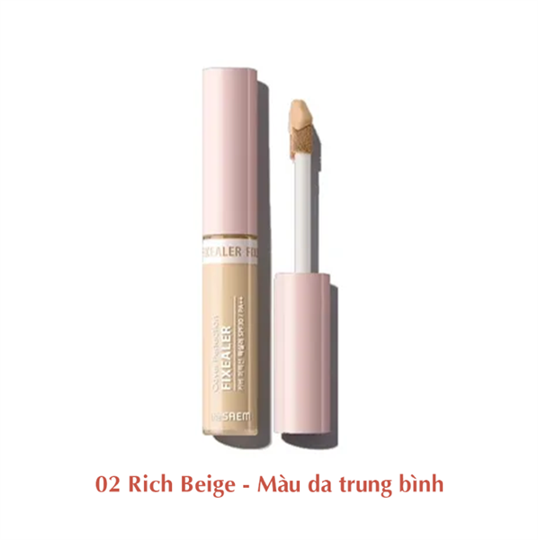 Che Khuyết Điểm The Saem Concealer Fixealer Hồng