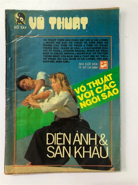 SỔ TAY VÕ THUẬT VÕ THUẬT VỚI CÁC NGÔI SAO - 80 TRANG, NXB: 1993