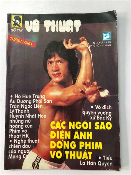 SỔ TAY VÕ THUẬT CÁC NGÔI SAO ĐIỆN ẢNH ĐÓNG PHIM VÕ THUẬT - 80 TRANG, NXB: 1995