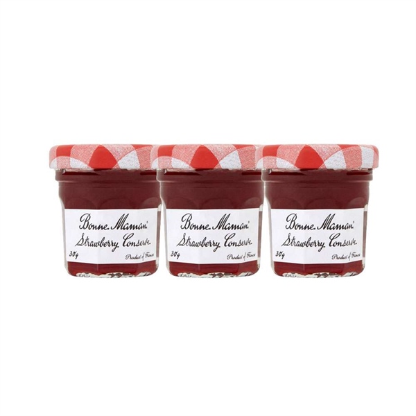 (Pháp)👉 Mứt dâu Bonne Maman 👉 lốc 3 hũ x 30g