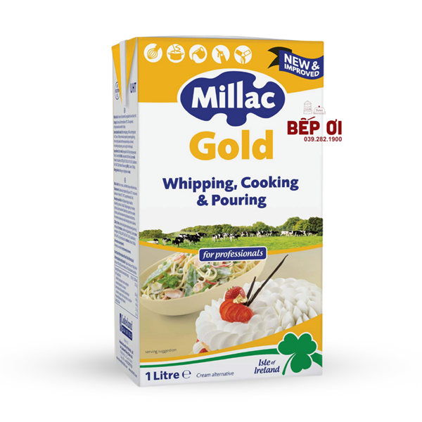 Whipping Cream hiệu MILLAC GOLD 1L