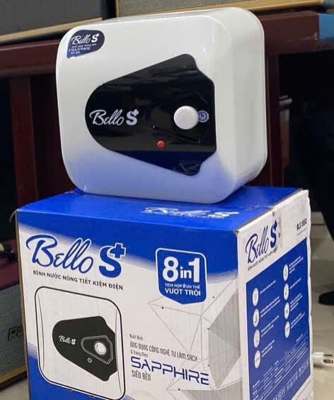 Bình nóng lạnh Rossi Bello vuông 20L