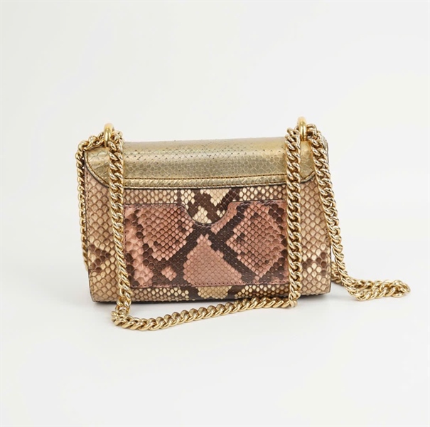 Túi GG vàng da trăn size 20 KG+