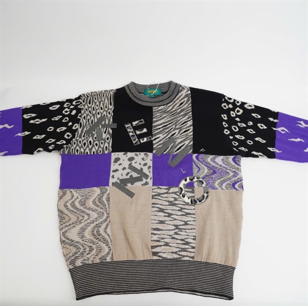 Áo len Kenzo tím đen (HP-A1503-TY) +