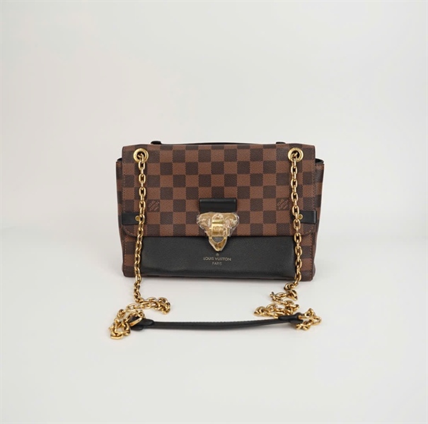 Túi LV Vavin ô vuông nâu phối đen size 26 (BQ) KG+