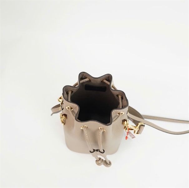 Túi Fendi bucket màu xám size 11 +