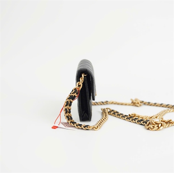 Túi Chanel đen dáng ví (31963728) sz12 +