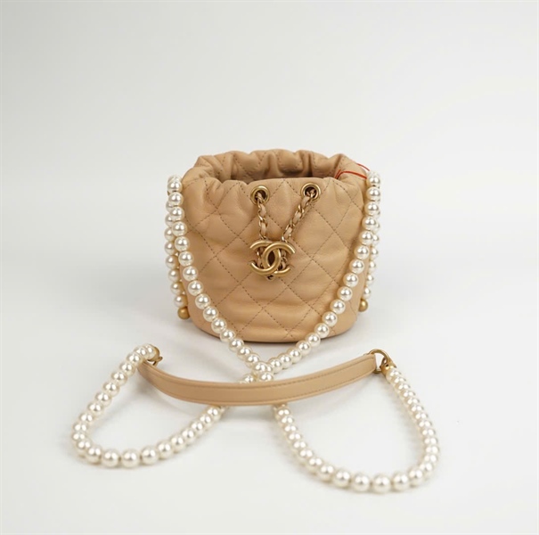 Túi Chanel Hobo màu nude (31352656) sz10 +