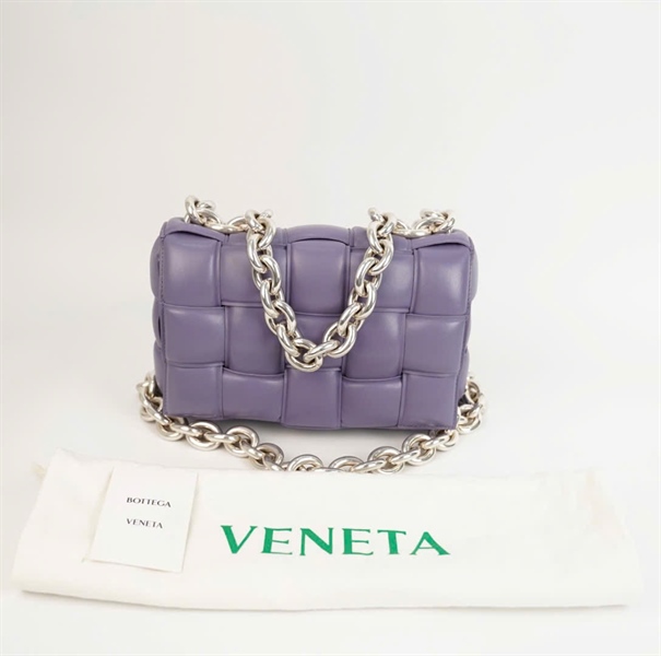 Túi Bottega màu tím sz 24 (BQ) KG+