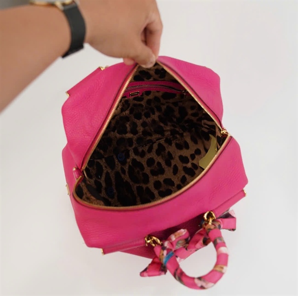 Túi D&G hồng sz28 +