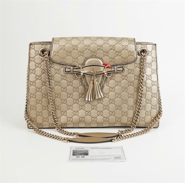 Túi GG màu bạc TB +