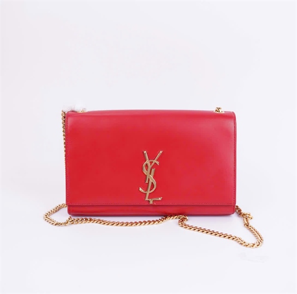 Túi YSL màu đỏ size 24 (BQ) KG+