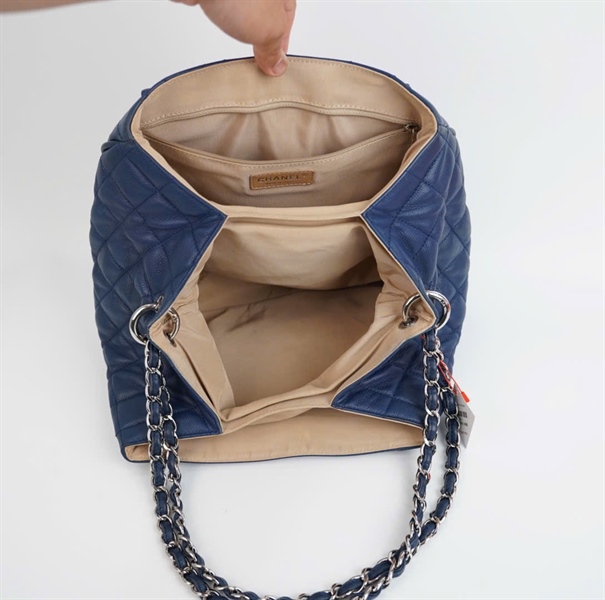 Túi Chanel xanh đậm KG+