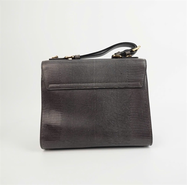 Túi D&G màu xám có lót form đen sz25 KG +