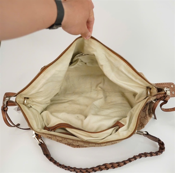 Túi GG màu nâu size 39 KG+