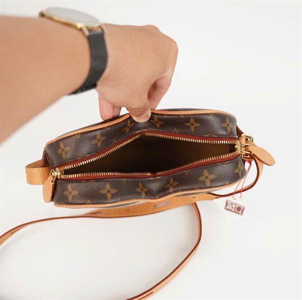 Túi LV Heart hoa nâu +