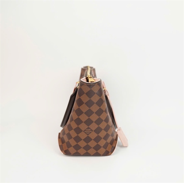 Túi LV ô vuông lòng hồng sz 23 +