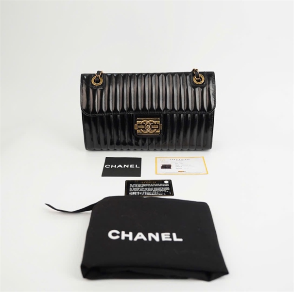 Túi Chanel vân đen (16710728) sz27 KG +