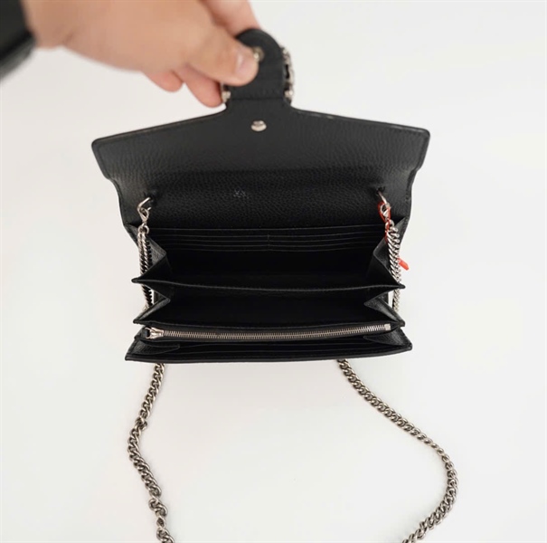 Túi GG Dionysus Woc màu đen sỉze 20 (BQ) KG+