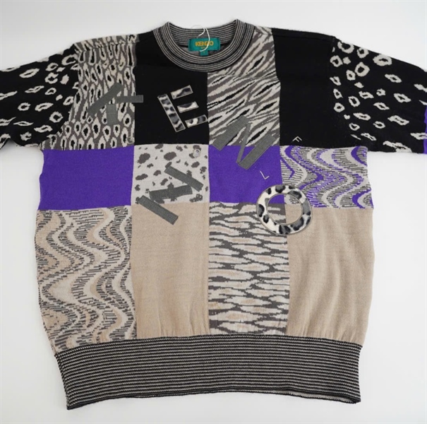 Áo len Kenzo tím đen (HP-A1503-TY) +