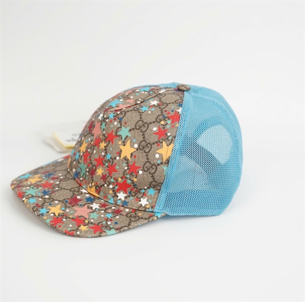 Nón GG lưới xanh họa tiết KG+