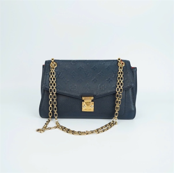 Túi LV hoa xanh đen lòng đỏ TR5106 sz26 (BQ) KG+