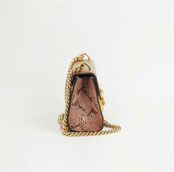 Túi GG vàng da trăn size 20 KG+