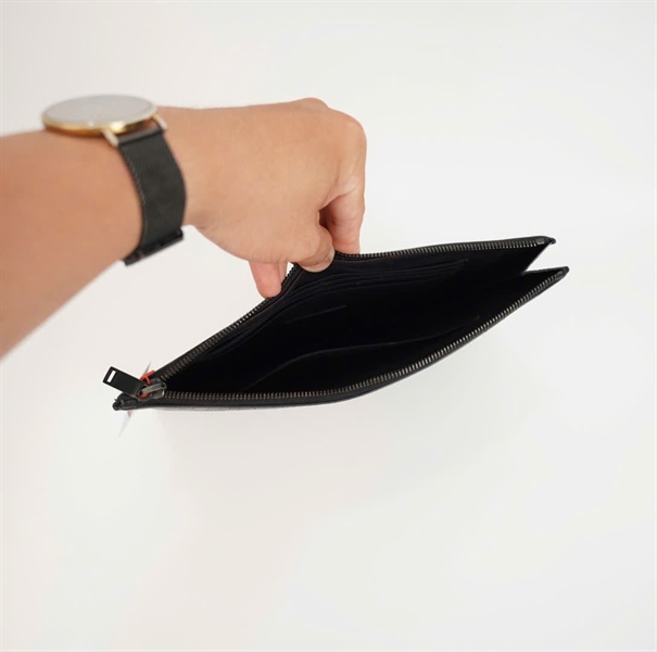 Túi YSL Clutch vân đen size 29 (BQ) KG+