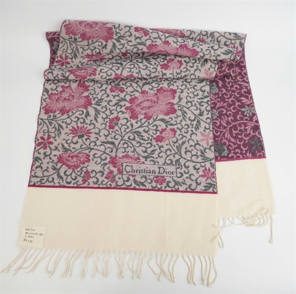 Khăn Dior tím (HP-KH279-BB) size 164x39 +