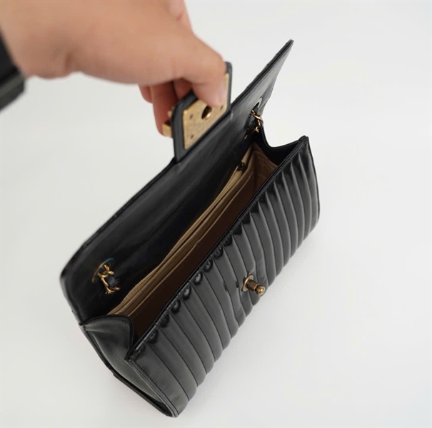 Túi Chanel vân đen (16710728) sz27 KG +