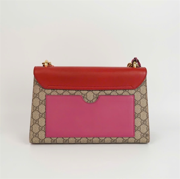 Túi GG Padlock nắp đỏ size 30 (IO19241743) (BQ) KG+