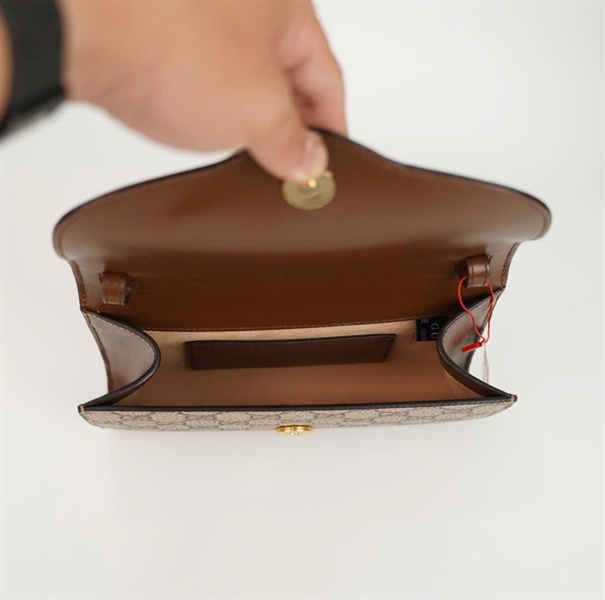 Túi GG 1955 màu xám size 20 (TB) +