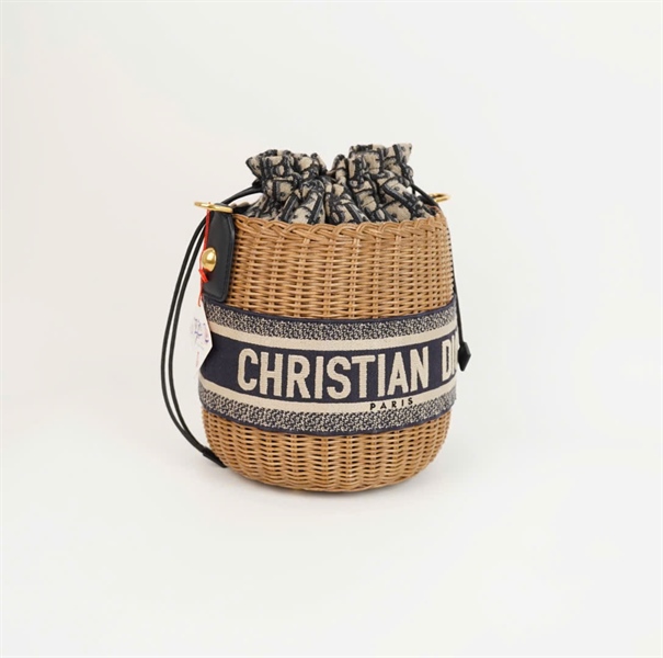 Túi Dior Bucket đan cối (CODE 63-MA-1210) +