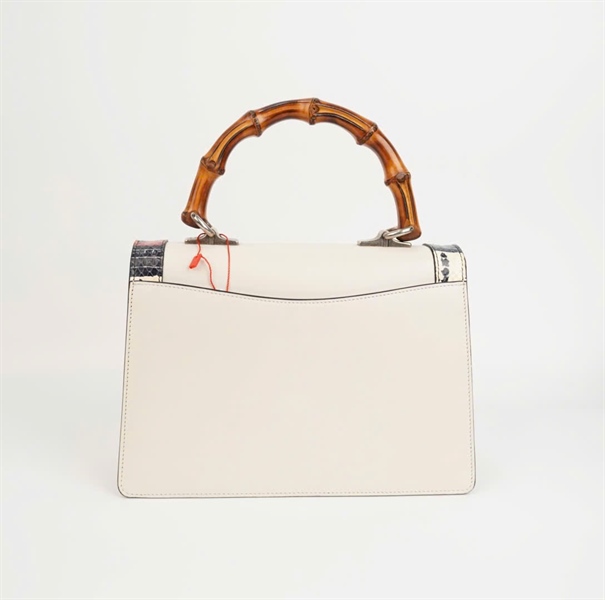 Túi GG Snake trắng quai trúc size 26 KG+