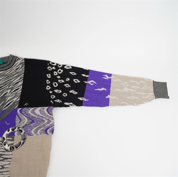 Áo len Kenzo tím đen (HP-A1503-TY) +