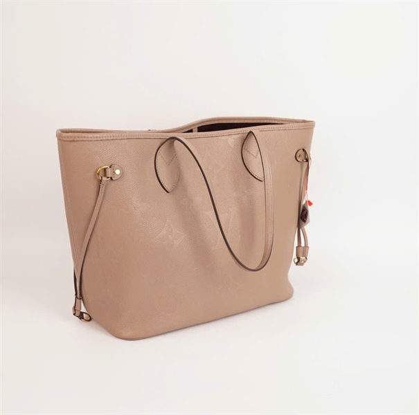 Túi LV neverfull màu trắng sữa sz 33 +