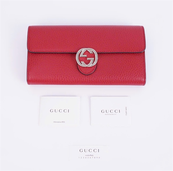 Ví GG dài màu đỏ (BQ) KG+
