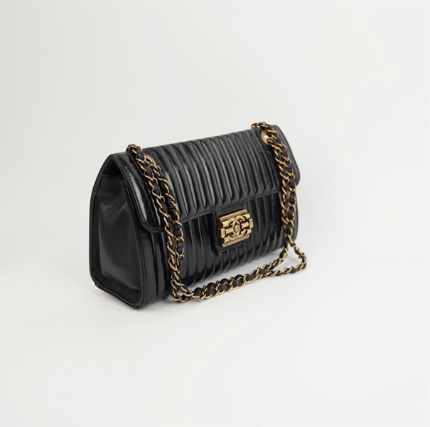 Túi Chanel vân đen (16710728) sz27 KG +