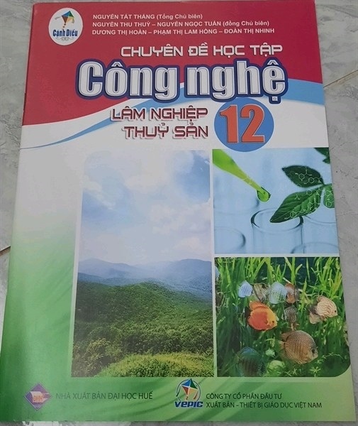 Chuyên đề học tập công nghệ 12 lâm nghiệp thủy sản Cánh diều