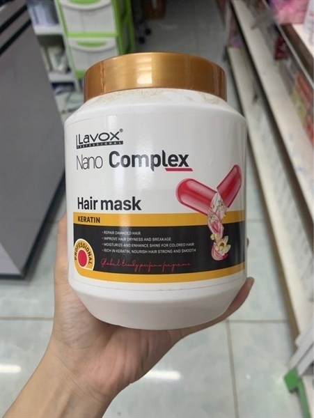Hấp dầu lavox karatin Nano viên hồng 1KG